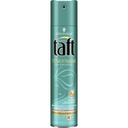 

TAFT Три погоды Лак для волос Густые и Пышные 225мл