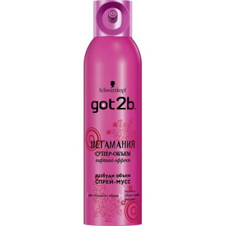 

GOT2B Стайлинг-мусс МЕГАМАНИЯ 250мл