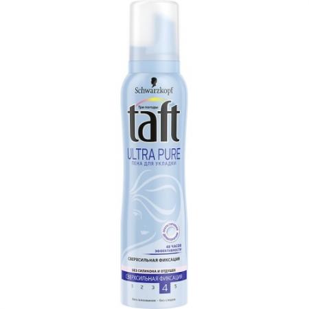 

TAFT Пена для укладки Ultra Pure сверхсильная фиксация 150мл