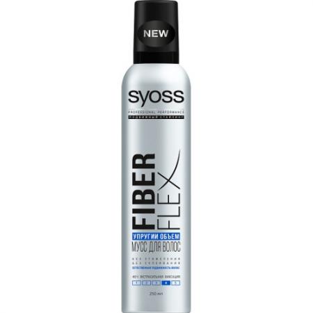 

Syoss FiberFlex Упругий Объем мусс для волос экстрасильной фиксации 250 мл