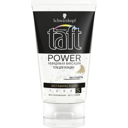 

TAFT Гель для укладки Power Невидимая фиксация мегафиксация 150мл