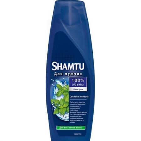 

Шампунь Shamtu Густота и свежесть с экстрактом мяты 360 мл