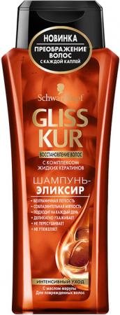 

Шампунь-эликсир Gliss Kur Интенсивный уход с маслом марулы 250 мл