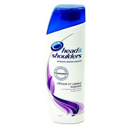 

HEAD & SHOULDERS Шампунь против перхоти Объем от самых корней для тонких волос 200мл