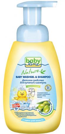 

Средство для купания Babyline Nature с оливковым маслом 250 мл
