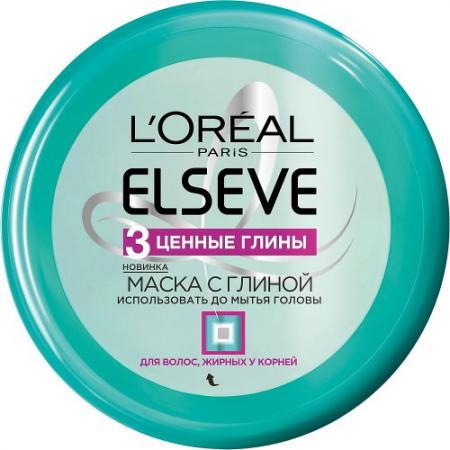 

LOREAL ELSEVE Маска для волос 3 Ценные глины 150мл