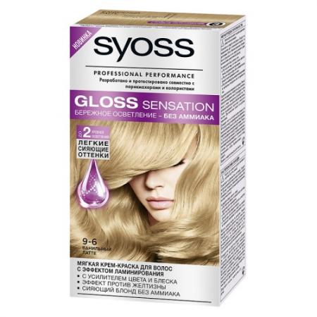 

SYOSS Gloss Sensation Краска для волос 9-6 Ванильный латте 115 мл