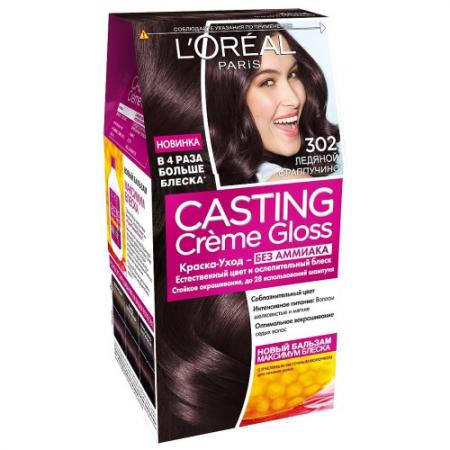 

LOREAL CASTING CREME GLOSS Крем-Краска для волос тон 302 ледяной фраппучино