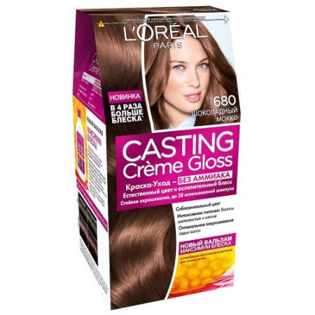

LOREAL CASTING CREME GLOSS Крем-Краска для волос тон 680 Шоколадный Мокко