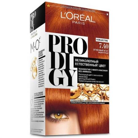 

LOREAL PRODIGY Краска для волос тон 7.40 огненный агат