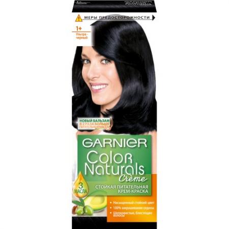 

GARNIER Краска для волос COLOR NATURALS 1 Ультра Черный