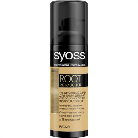 

Syoss Root Retoucher Тонирующий спрей для закрашивания отросших корней и седины Русый