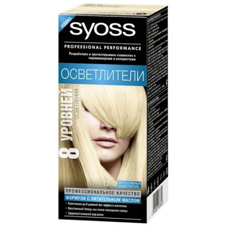 

Syoss Color Краска для волос 12-0 Интенсивный осветлитель