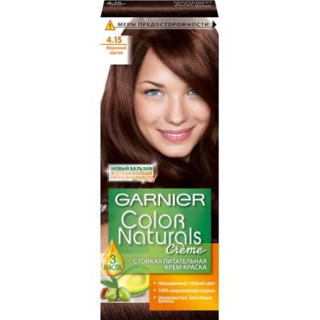 

GARNIER Краска для волос COLOR NATURALS 4.15 Морозный каштан