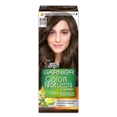 

GARNIER Краска для волос Color Naturals 5.00 Глубокий каштановый
