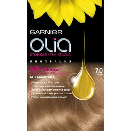 

GARNIER Краска для волос OLIA 7.0 Русый