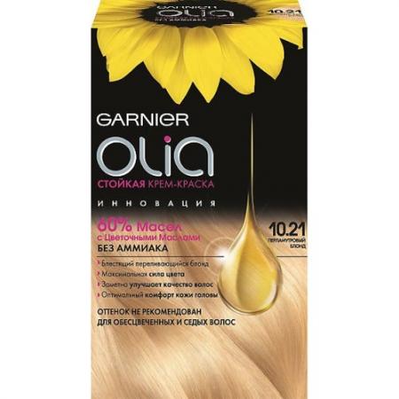 

GARNIER Краска для волос OLIA 10.21 Перламутровый блонд