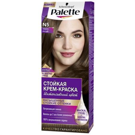 

PALETTE Стойкая крем-краска N5 Тёмно-русый 110мл