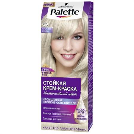 

PALETTE Стойкая крем-краска C9 Пепельный блондин 110мл