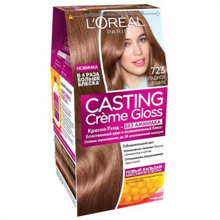 

LOREAL CASTING CREME GLOSS Крем-краска для волос тон 723 Шоколадное суфле