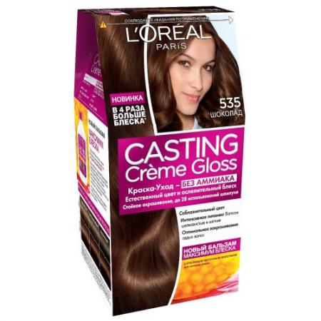

LOREAL CASTING CREME GLOSS Крем-краска для волос тон 535 шоколад