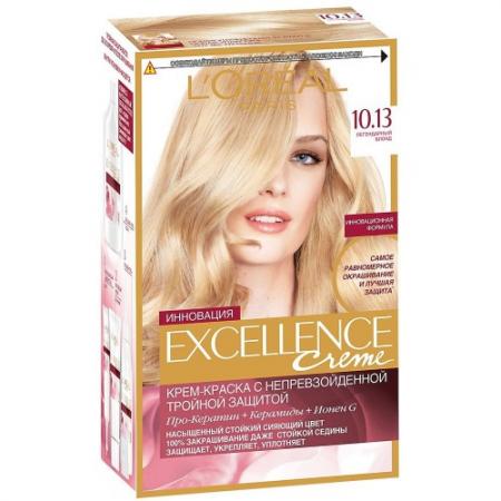 

LOREAL EXCELLENCE Краска для волос тон 10.13 Легендарный блонд