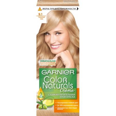 

GARNIER Краска для волос COLOR NATURALS 9.1 Солнечный Пляж