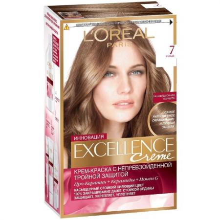 

LOREAL EXCELLENCE краска для волос тон 7 русый