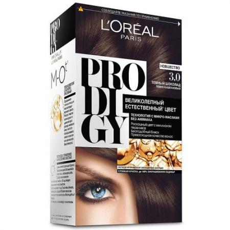 

LOREAL PRODIGY Краска для волос тон 3.0 темный шоколад