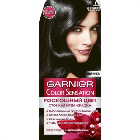 

GARNIER Краска для волос COLOR SENSATION 1.0 Драгоценный Черный Агат
