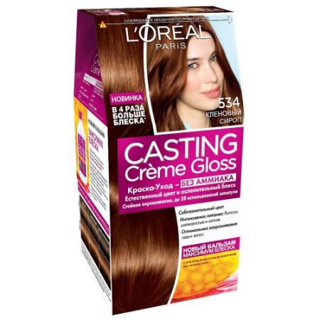 

LOREAL CASTING CREME GLOSS Крем-Краска для волос тон 5.34 кленовый сироп