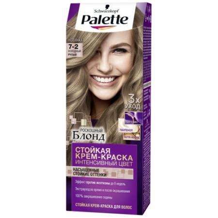 

Palette Стойкая крем-краска 7-2 Холодный русый