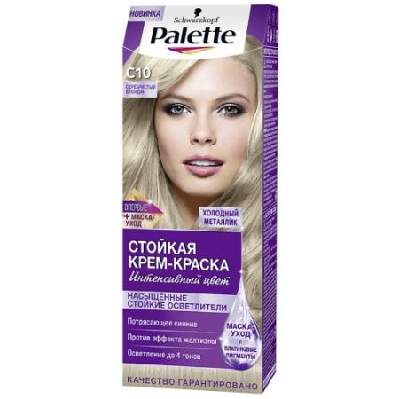 

PALETTE Стойкая крем-краска C10 Серебристый блондин 110 мл