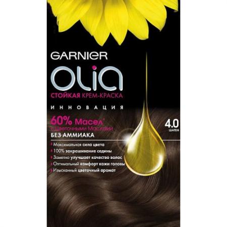 

GARNIER Краска для волос OLIA 4.0 Шатен