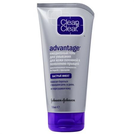 

Clean&Clear Advantage Гель для умывания от прыщей 150мл
