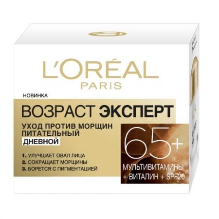 

LOREAL DERMO-EXPERTISE Крем для лица Возраст Эксперт 65 дневной 50мл