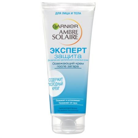 

GARNIER AMBRE SOLAIRE Эксперт защита Крем охлаждающий после загара 200мл