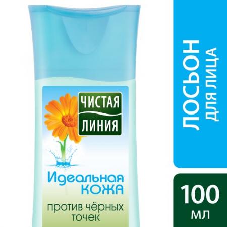 

ЧИСТАЯ ЛИНИЯ Лосьон против черных точек глубокого действия Идеальная кожа 100мл