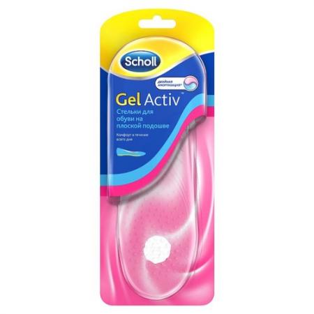 

Scholl GelActiv Стельки для обуви на плоской подошве