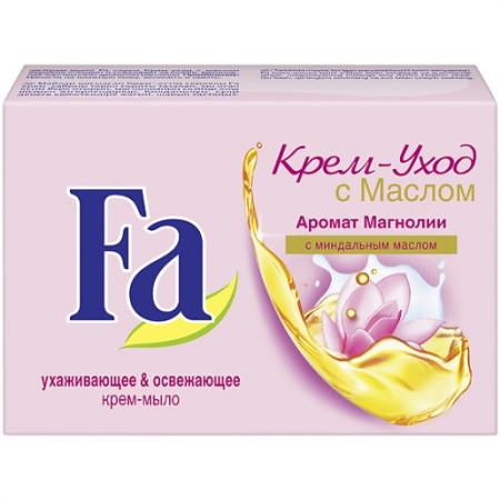 

Fa Мыло Кусковое Крем-Уход с Маслами Шелк&Магнолия 90г