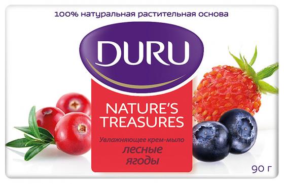 

DURU NATURES TREASURES Мыло Лесные ягоды 90г