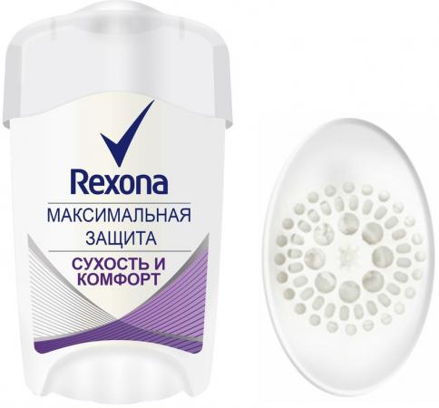 

REXONA Антиперспирант-крем женский Максимальная защита Сухость и комфорт 45 мл