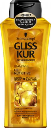 

GLISS KUR Шампунь Oil Nutritive 400мл