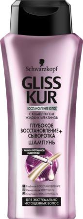 

GLISS KUR Шампунь Глубокое восстановление Сыворотка 250мл