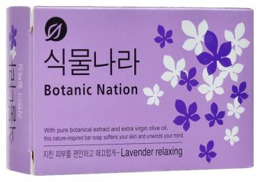 

Мыло туалетное CJ Lion Botanical Nation экстракт лаванды 100 г