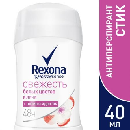 

REXONA Антиперспирант-карандаш Белые цветы и личи 40мл