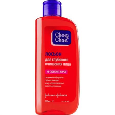 

Clean&Clear Лосьон для глубокого очищения лица 200мл
