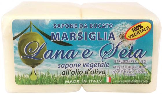 

Мыло твердое Nesti Dante Lana & Seta with olive oil Laundry Soap / Шерсть и Шёлк 150 гр 2шт.