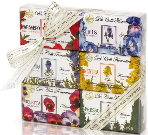 

Мыло твердое Nesti Dante Del Colli Florentini / Цветочная коллекция 150 гр 6шт.