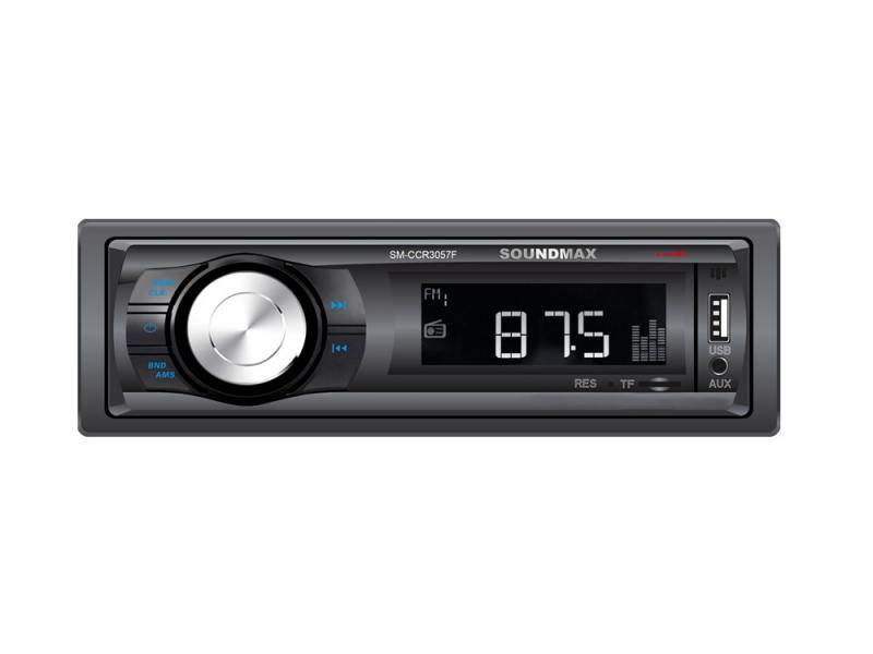 

Автомагнитола Soundmax SM-CCR3057F USB MP3 microSD 1DIN 4x40Вт черный